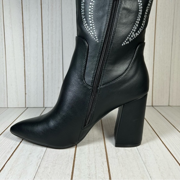 WOMEN’S KNEE HIGH COWBOY BOOTS (ALIAS-S) - Picture 7 of 7